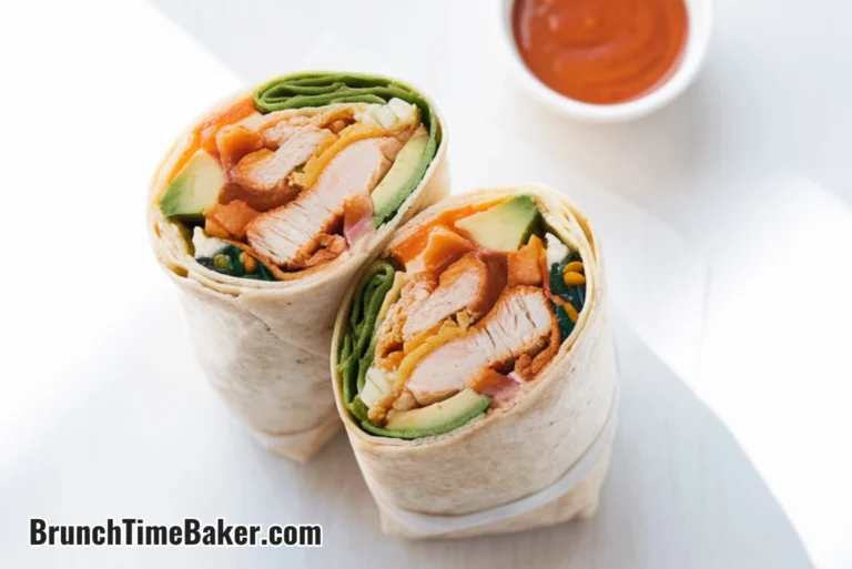 Crispy Chicken and Avocado Burrito Wraps