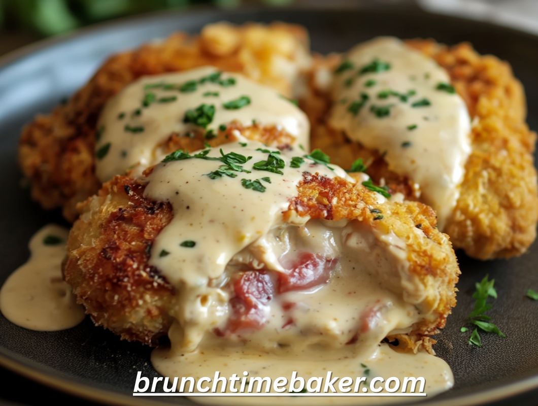 Creamy Chicken Cordon Bleu