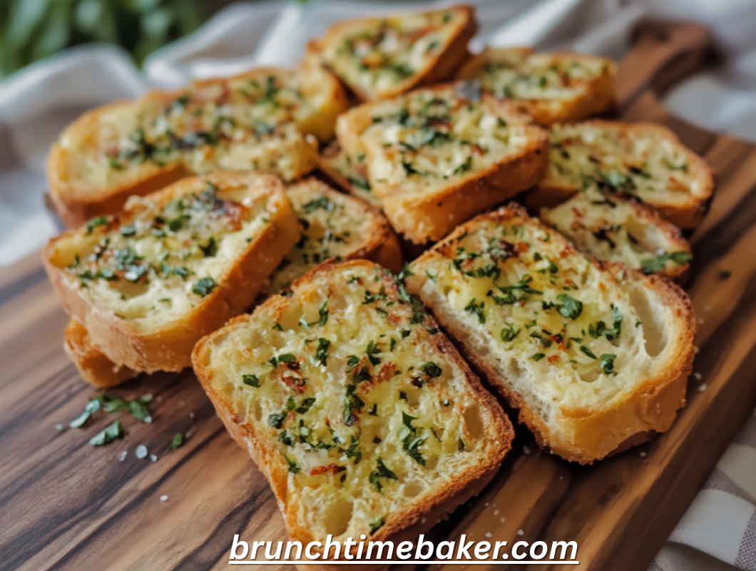 Garlic Bread with Slice Bread