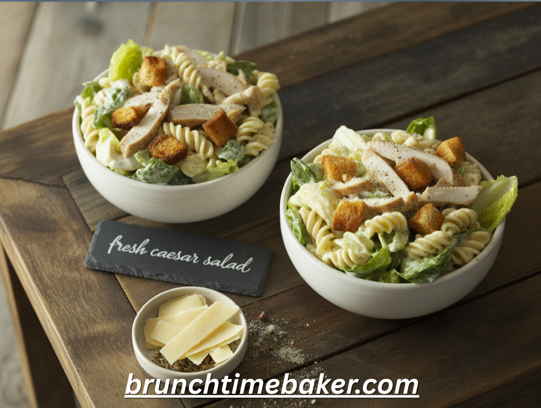 Cheese Tortellini Caesar Pasta Salad