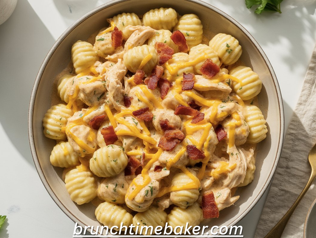 Creamy Crack Chicken Gnocchi