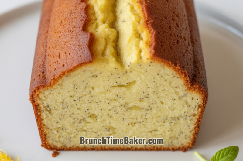 Lemon Poppy Seed Pound Cake