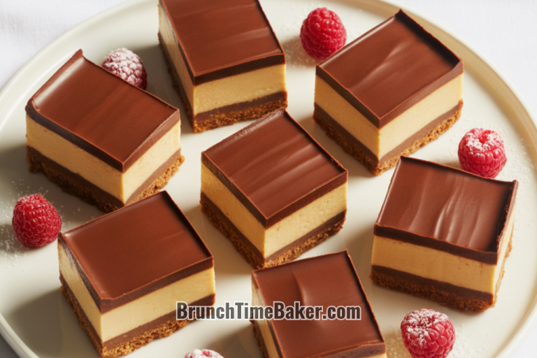 Chocolate Peanut Butter Cheesecake Bars