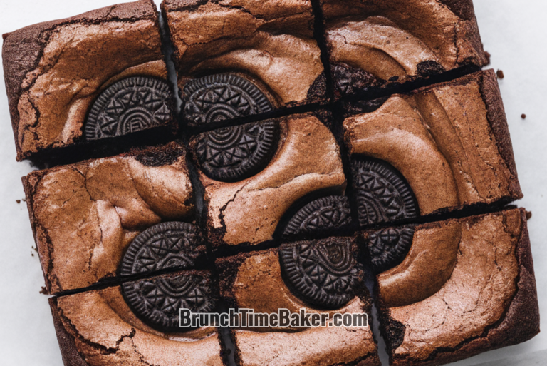 Oreo Stuffed Brownies
