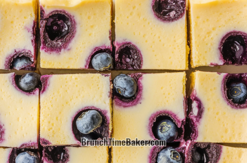 Blueberry Lemon Cheesecake Bars