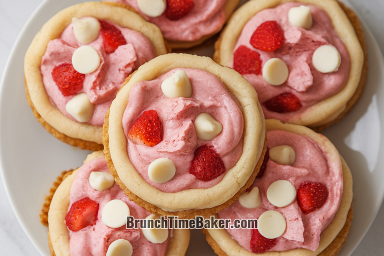 Strawberry Cheesecake Cookies