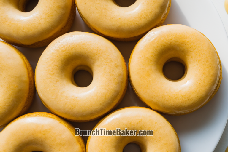 Maple Glazed Pumpkin Donuts