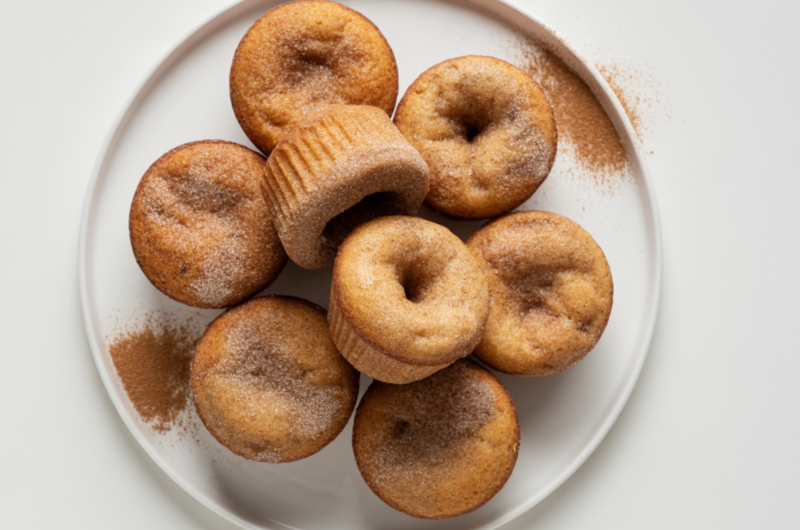 Cinnamon Sugar Donut Muffins