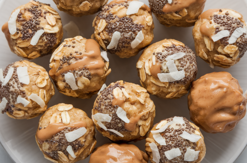 no bake protein balls